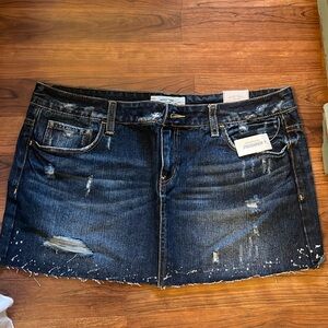 Aeropostale denim mini skirt 13/14 NWT